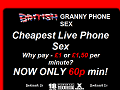 Granny Phone Sex